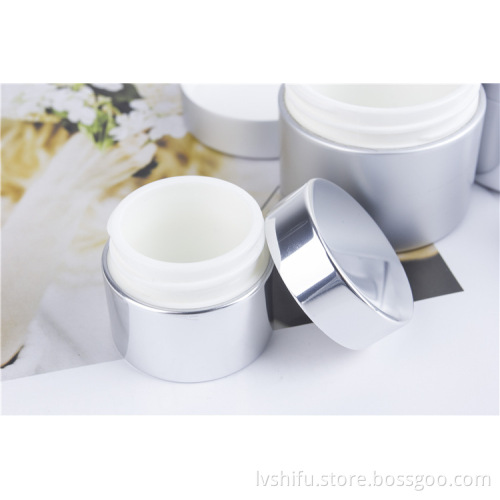 Columnar Plastic Skin Care Cream Bottle